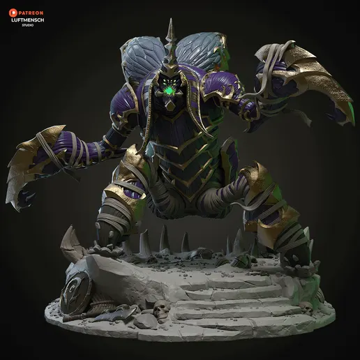 Фигурка «Ануб'арак», World of Warcraft