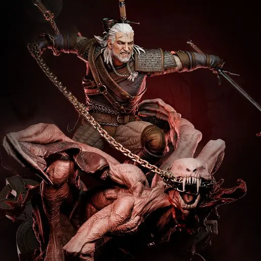 Фигурка «Геральт из Ривии», The Witcher