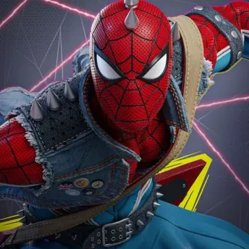 Фигурка «Паук-панк», Marvel