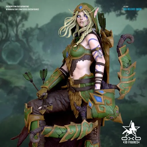 Фигурка «Аллерия Ветрокрылая», World of Warcraft