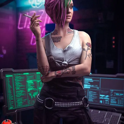 Фигурка «Джуди Альварес», Cyberpunk 2077