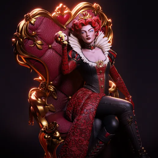 Фигурка «Червонная Королева», Alice in Wonderland