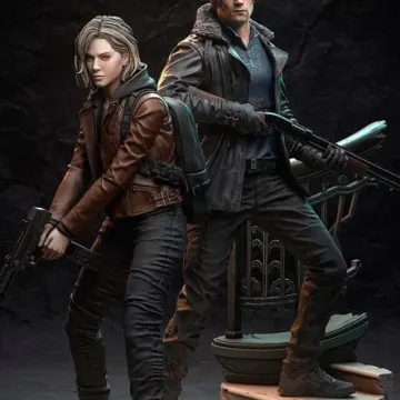 Диорама «Леон С. Кеннеди и Грейс Эшкрофт», Resident Evil