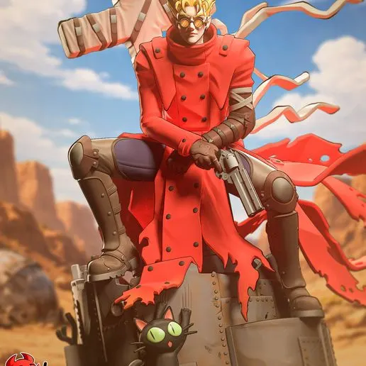 Фигурка «Вэш Ураган», Trigun