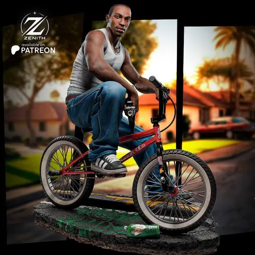 Фигурка «Карл Джонсон», Grand Theft Auto