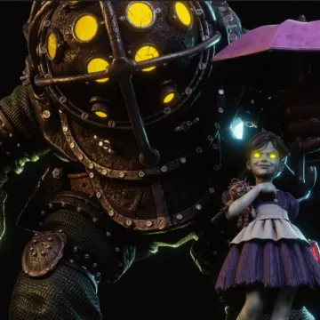 Диорама «Большой Папочка и Маленькая Сестричка», BioShock