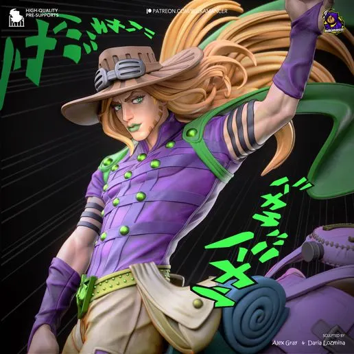 Фигурка «Джайро Цеппели», JoJo's Bizarre Adventure