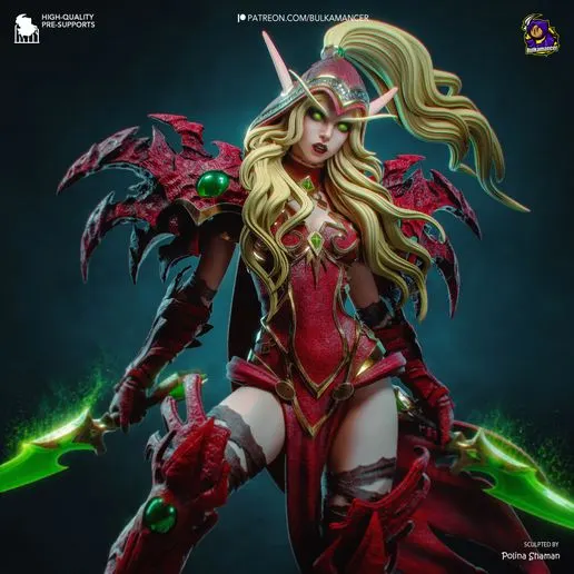 Фигурка «Валира Сангвинар», World of Warcraft