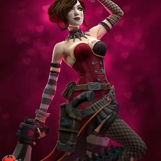 Фигурка «Безумная Мокси», Borderlands