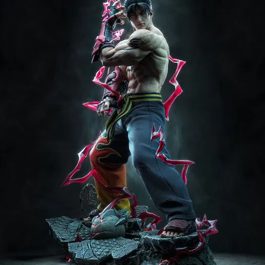 Фигурка «Джин Казама», Tekken
