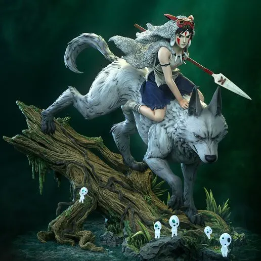 Фигурка «Сан», Studio Ghibli