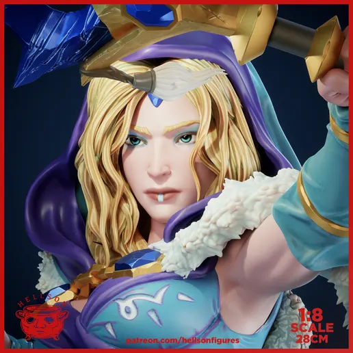 Фигурка «Кристал Мейден», Dota 2