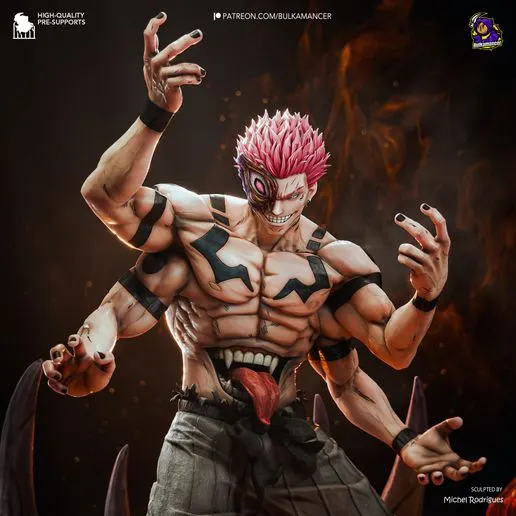 Фигурка «Рёмен Сукуна», Jujutsu Kaisen