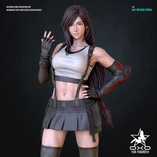 Фигурка «Тифа Локхарт», Final Fantasy
