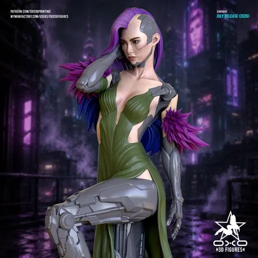 Фигурка «Певчая птичка», Cyberpunk 2077