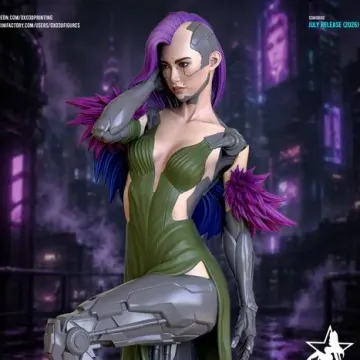 Фигурка «Певчая птичка», Cyberpunk 2077