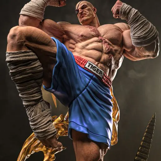 Фигурка «Сагат», Street Fighter
