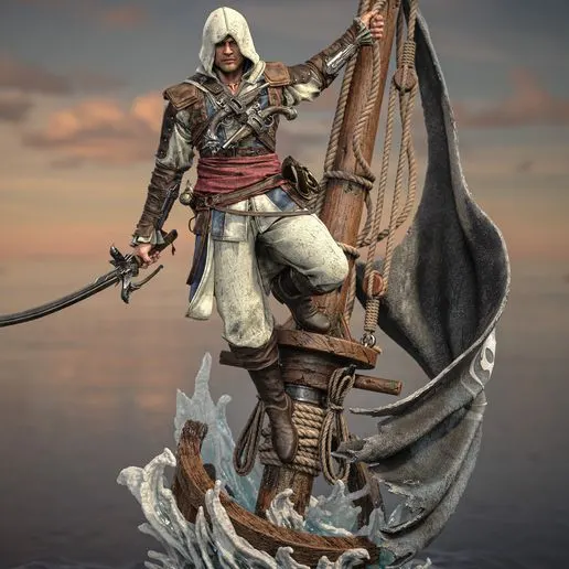 Фигурка «Эдвард Кенуэй», Assassin's Creed