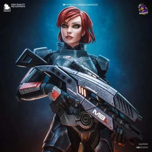 Фигурка «Коммандер Шепард», Mass Effect