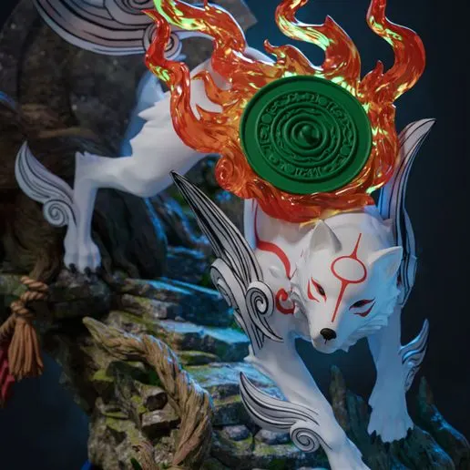 Фигурка «Аматэрасу», Ōkami
