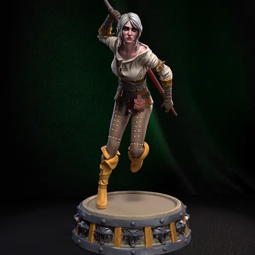 Фигурка «Цири», The Witcher