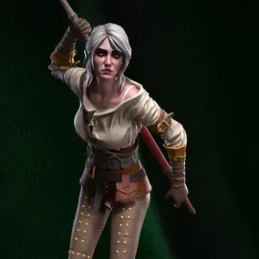 Фигурка «Цири», The Witcher