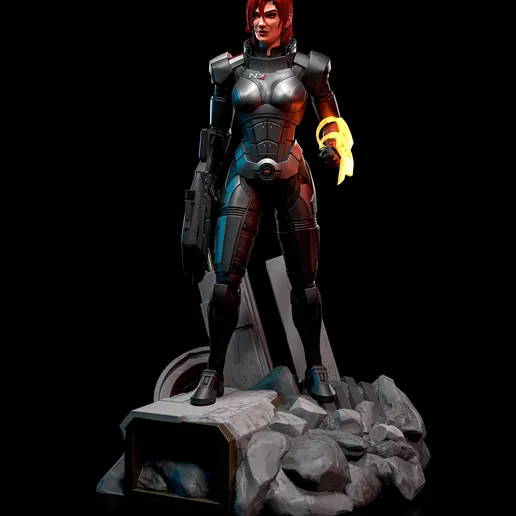 Фигурка «Коммандер Шепард», Mass Effect