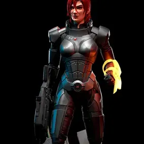 Фигурка «Коммандер Шепард», Mass Effect