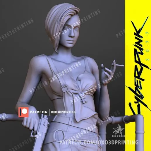 Фигурка «Джуди Альварес», Cyberpunk 2077