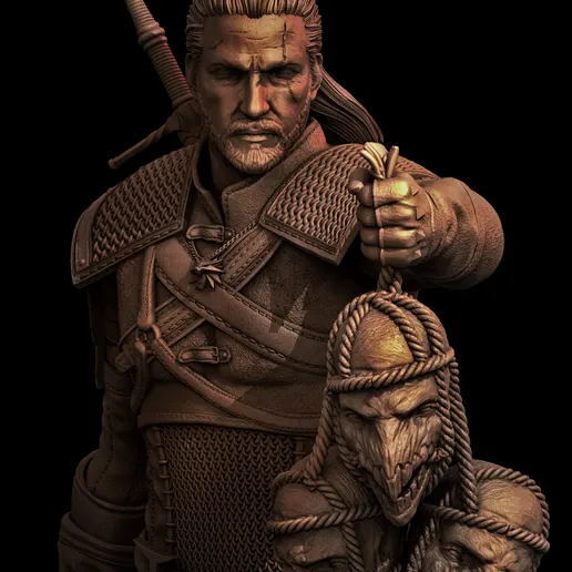 Фигурка «Геральт из Ривии», The Witcher