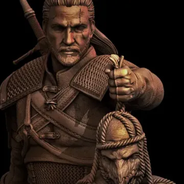 Фигурка «Геральт из Ривии», The Witcher