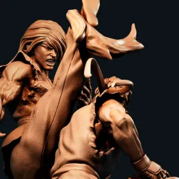 Фигурка «Кен Мастерс и Рю», Street Fighter