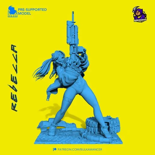 Фигурка «Ребекка», Cyberpunk 2077