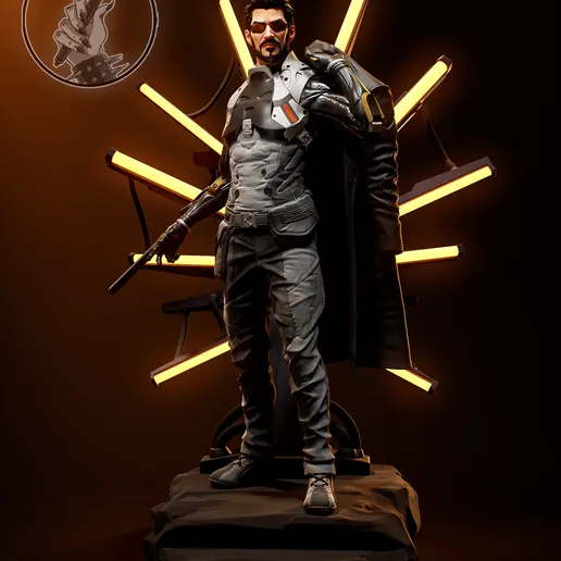 Фигурка «Адам Дженсен», Deus Ex