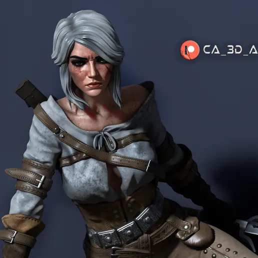Фигурка «Цири», The Witcher