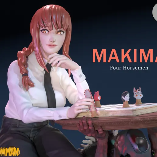 Фигурка «Макима», Chainsaw Man