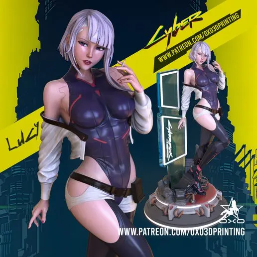 Фигурка «Люси», Cyberpunk 2077
